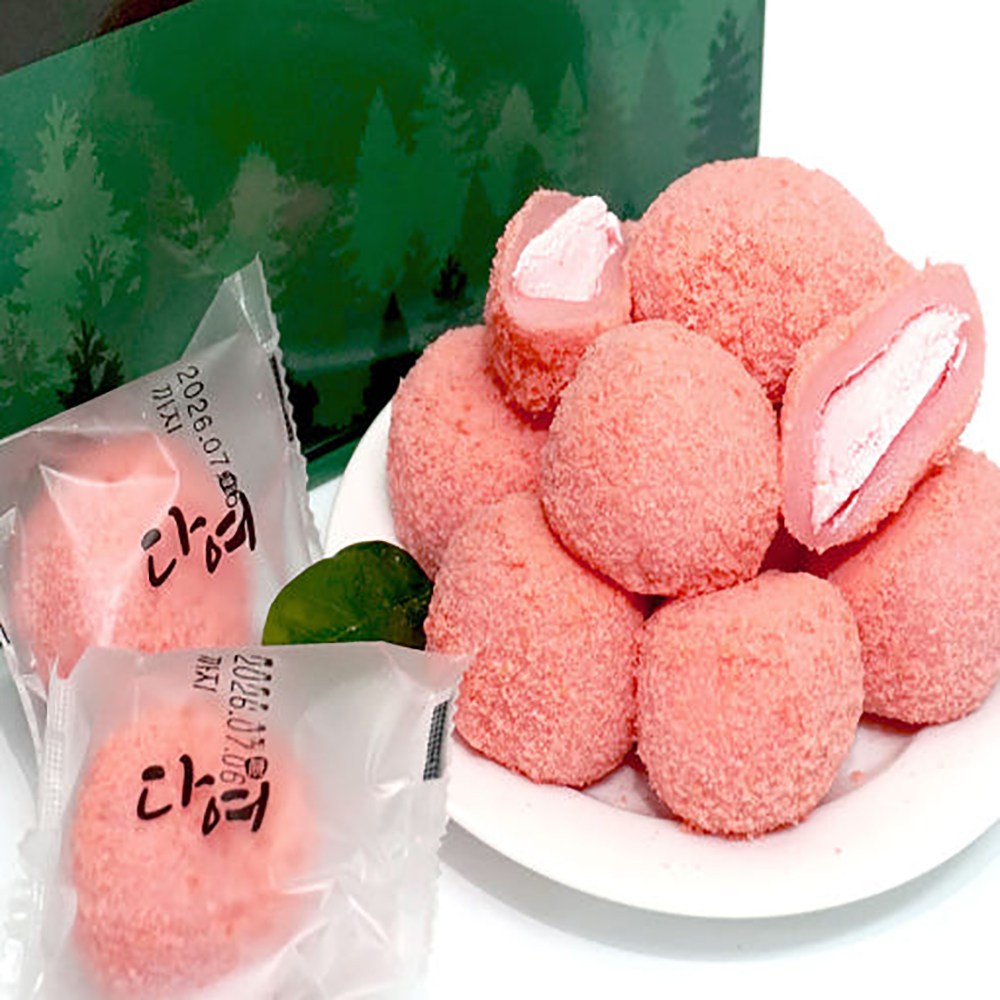 딸기크림 찹쌀떡 국산찹쌀 간편 개별포장 떡 45,000원