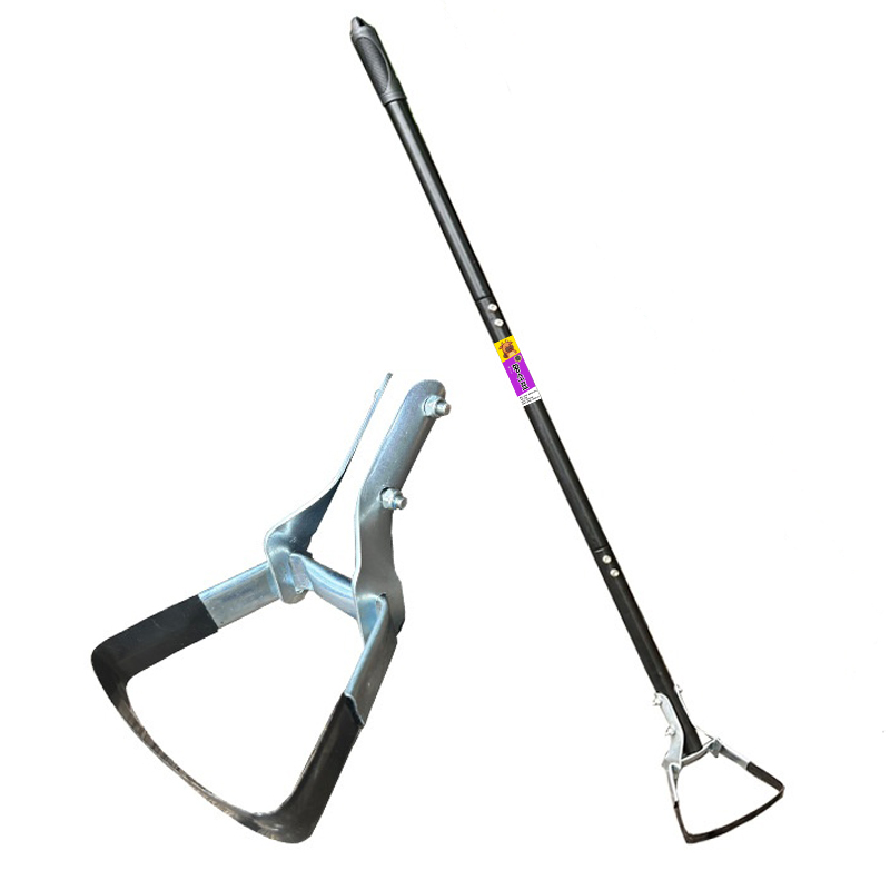 초주금 잡초제거기 서서잡초제거 호미 낫 제초기 농기구 민들레 뽑기 김매기 풀 싹쓰리 풀낫, 1개, 현재가 24,890원