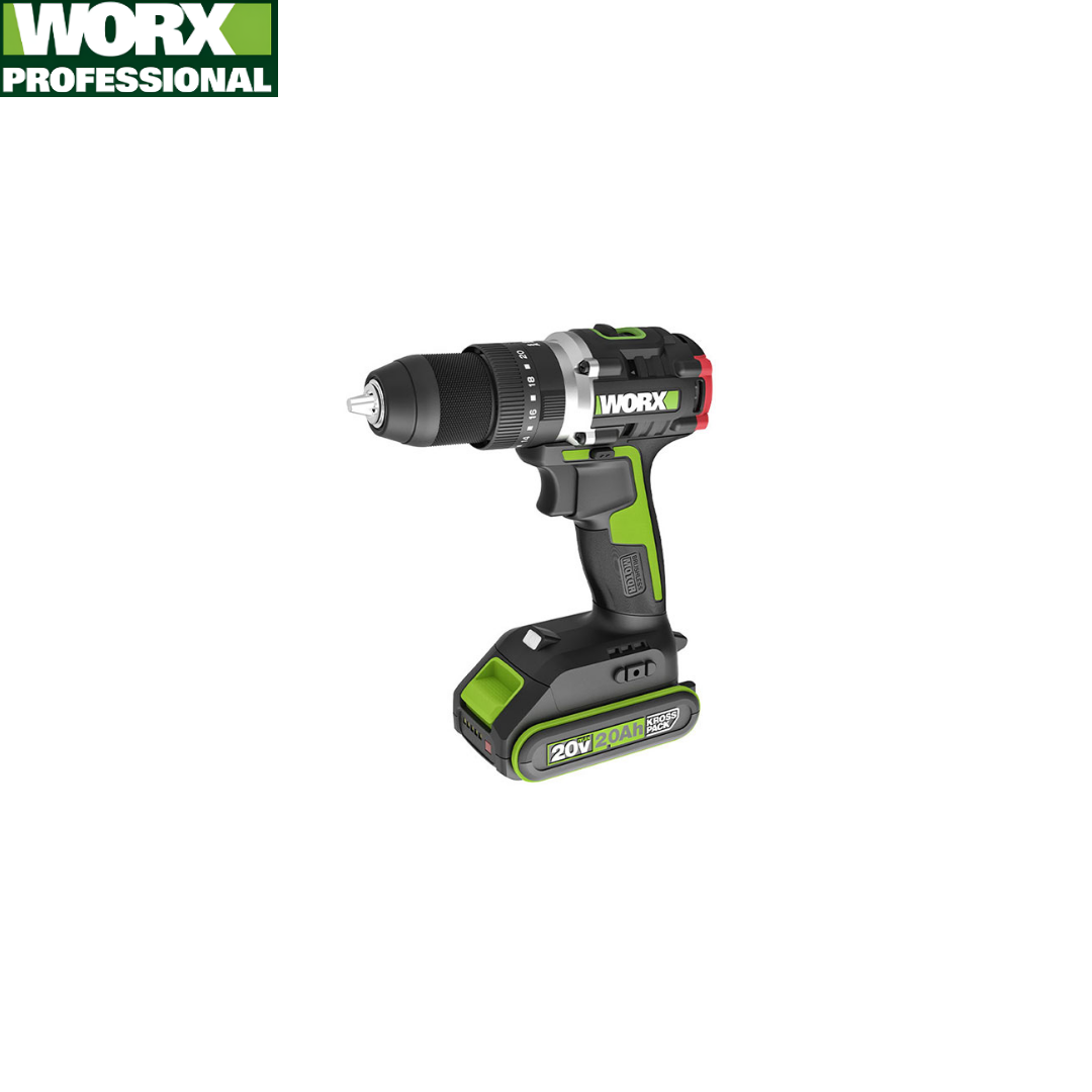 웍스 20V 무선 충전 해머 드릴 2Ah 배터리 2개 세트 WU369.2 220,410원