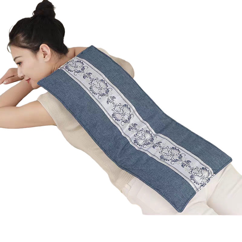 WIRQO 9단 쑥 찜질 전신 찜찔기 쑥찜질 전기 온열 찜질기 허리 배 복부 찜질매트, 블루 29,740원