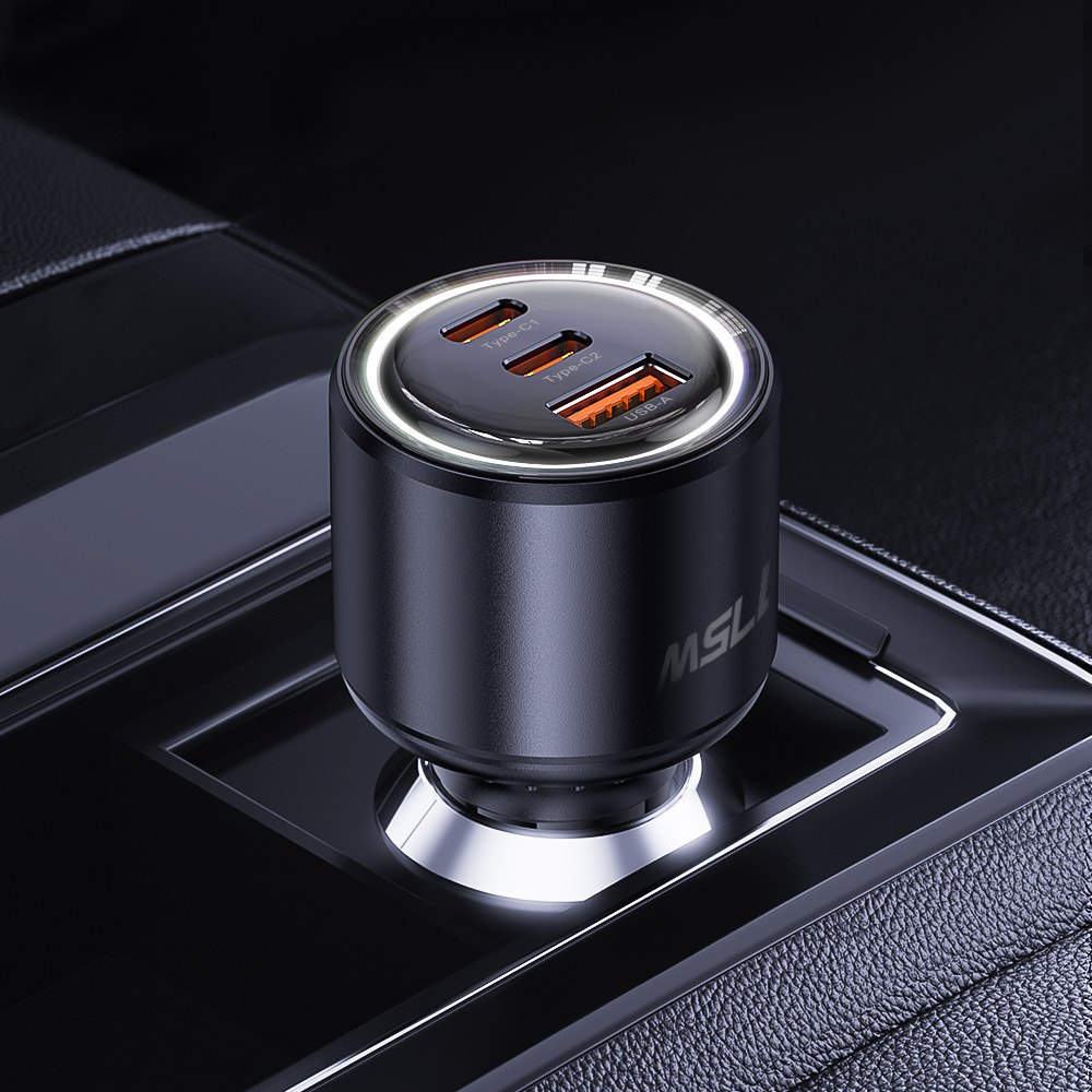 UM2 최대 175W 출력 3포트 차량 시거잭 멀티 초고속충전기 동시충전 UMCH175W 29,800원