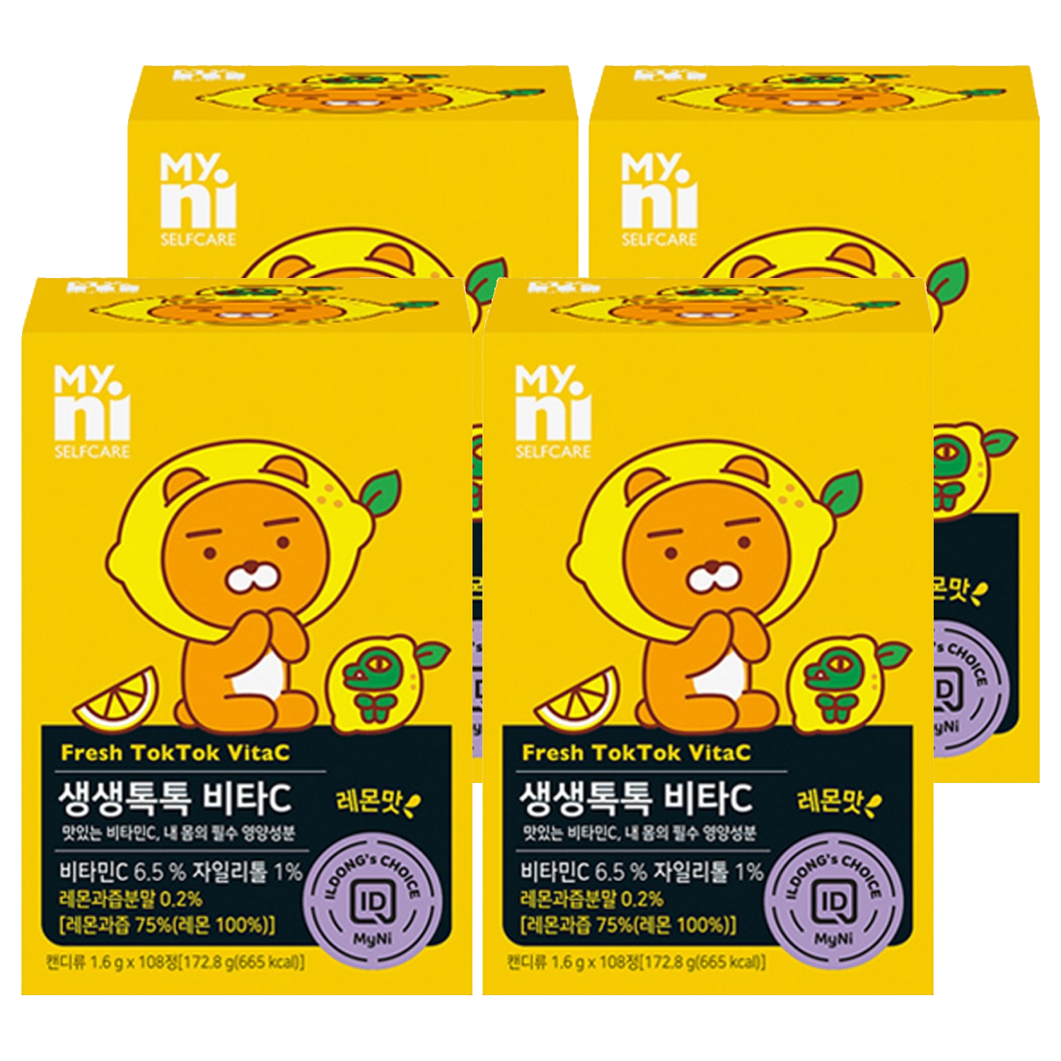 마이니 생생톡톡 비타C, 108정, 4개 32,130원