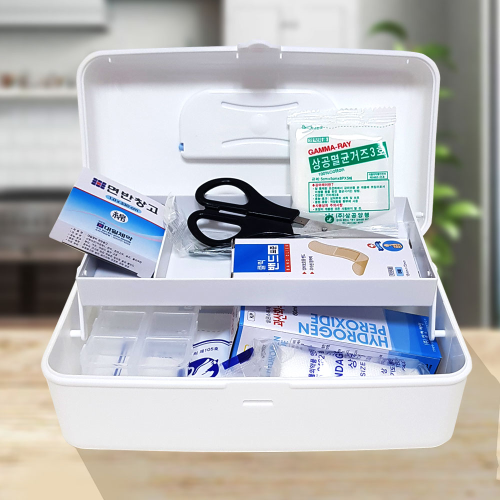상비약 세트 구급상자 구급함 약보관함 미니 케이스 약통 하루생각 10,800원