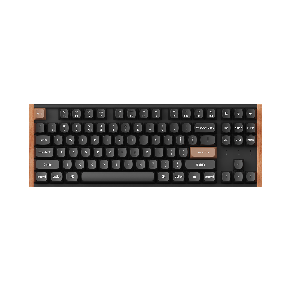 키크론 K8 PRO MAX Wood 우드 블랙 RGB 핫스왑 바나나축 알루미늄 기계식 키보드 169,800원