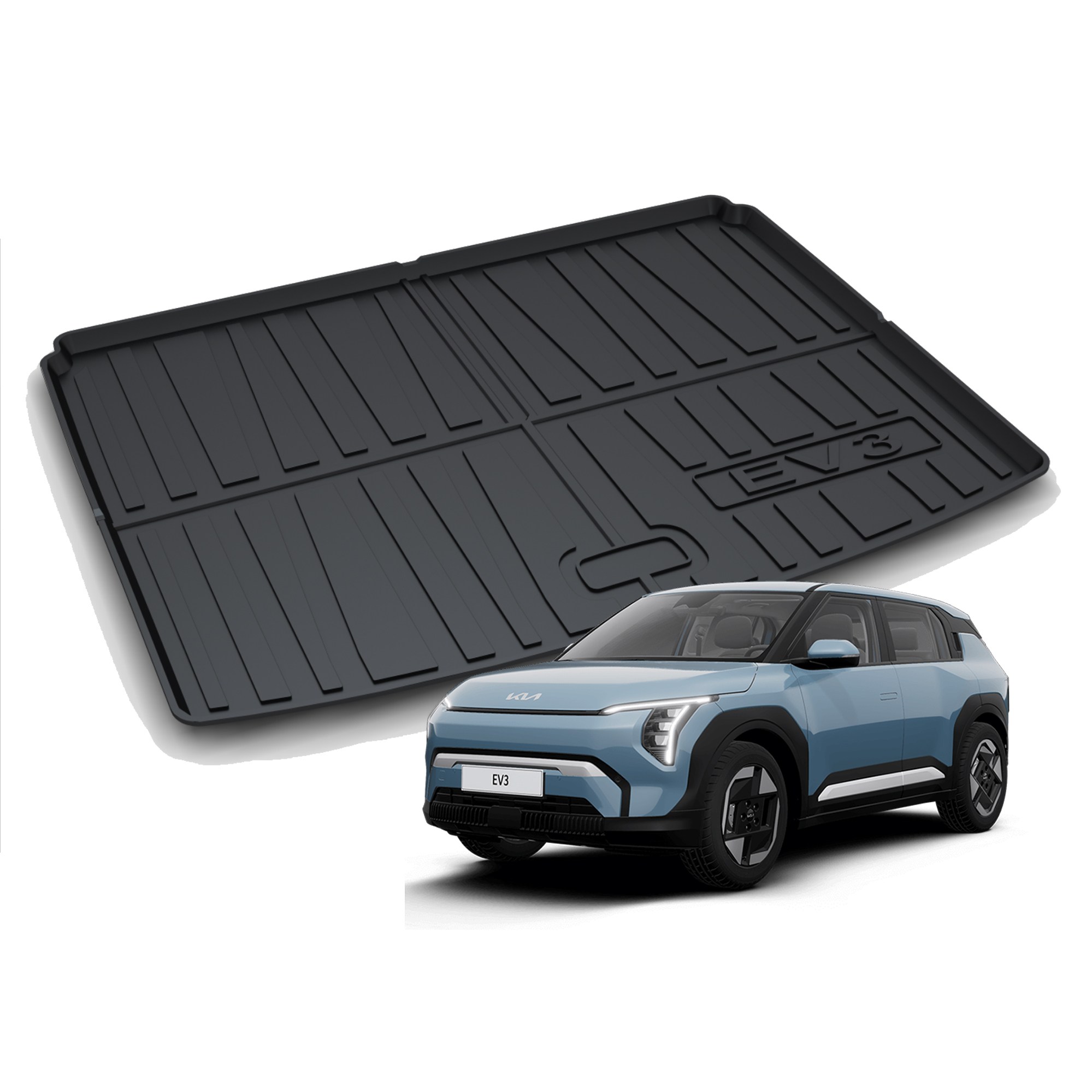 리얼핏 EV3(24~현재) 카본디자인 논슬립 3D 트렁크매트 호환 53,730원