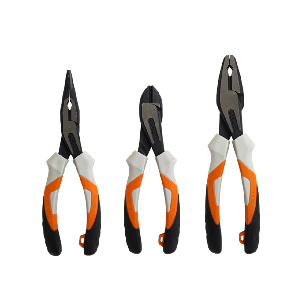 켄도 고효율 플라이어 세트 뺀치 니퍼 롱노우즈 3개입 전문가용 85122TFO 28,820원