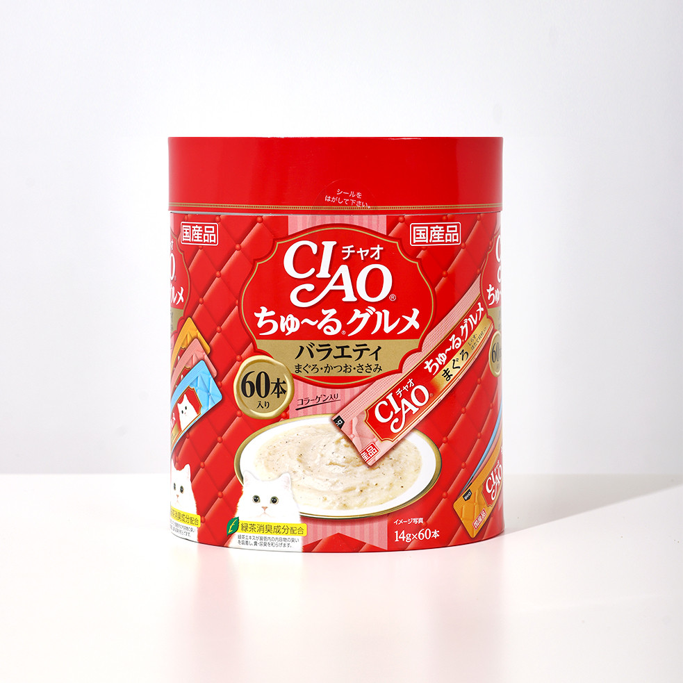 챠오츄르 고양이 구루메 버라이어티 간식 60p 30,850원