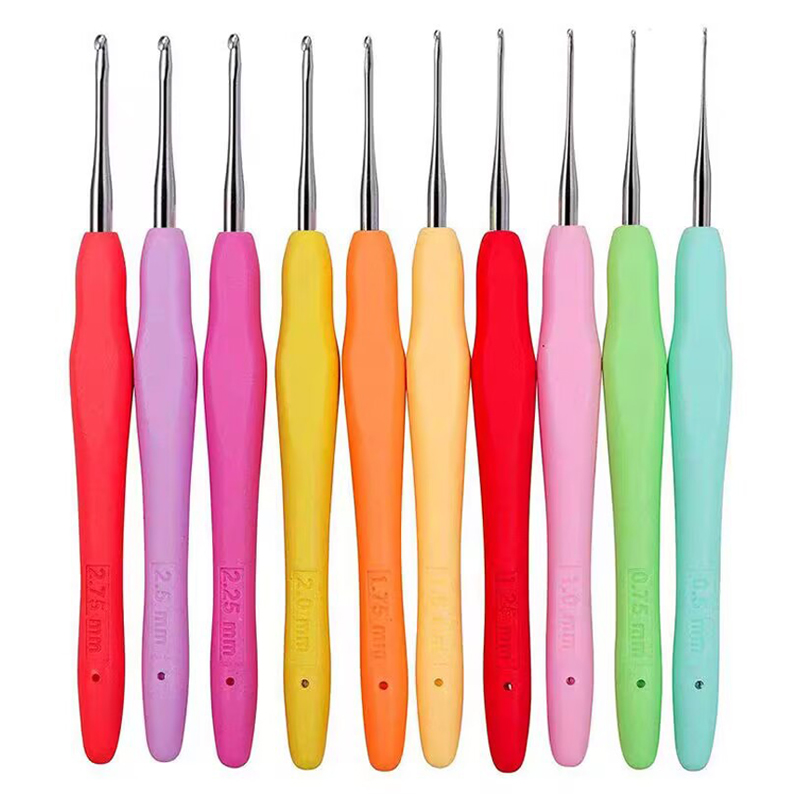 코히모 레이스용 뜨개질 코바늘 10종 세트 4W252, 1세트 7,750원