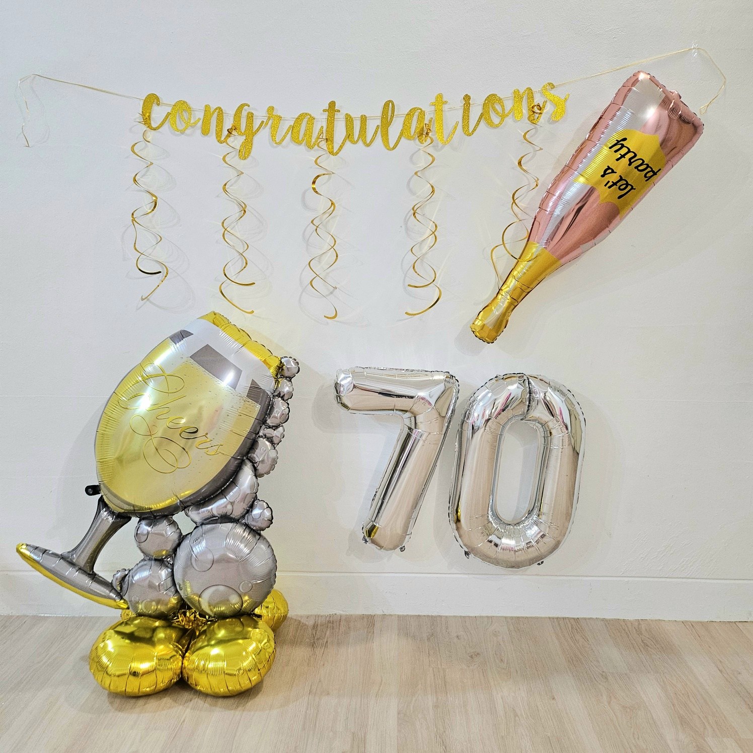 이벤트 생일 파티 졸업 환갑 칠순 팔순 축하 대형 풍선 가랜드 장식 세트, 1개 22,000원