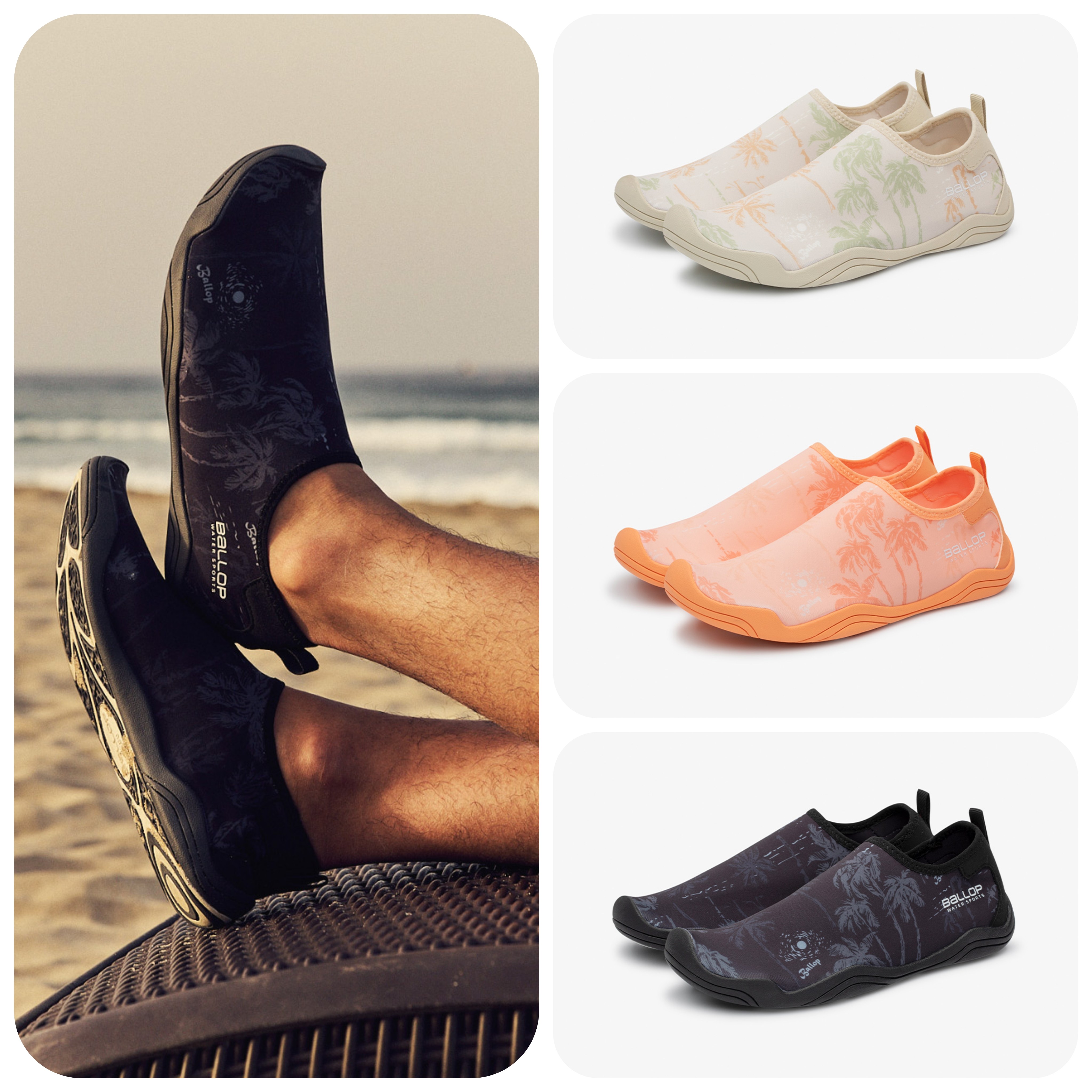 밸롭 [NC13밸롭] 남녀공용 **워터파크슈즈 물놀이슈즈**  트로피컬 아쿠아슈즈 BB2WAQU007 33,000원