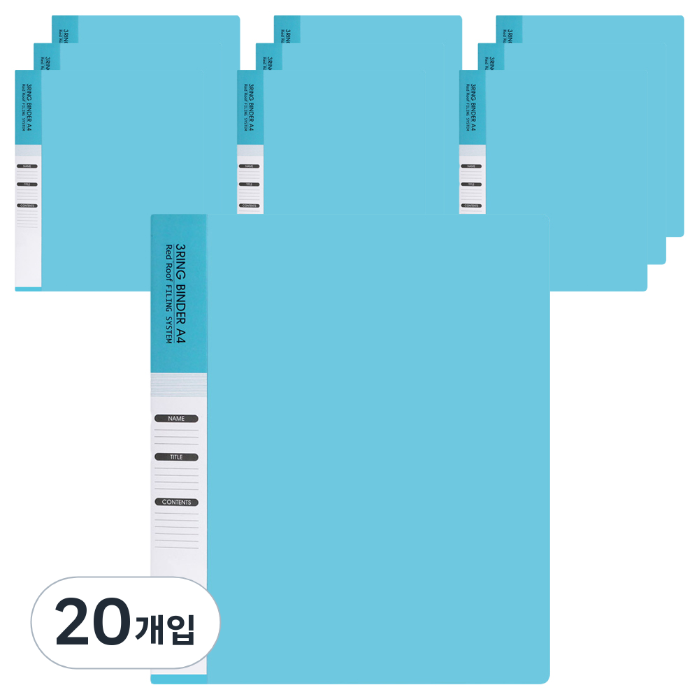 레드루프 O링 바인더 A4 3공 315 x 250 x 35 mm 60,900원