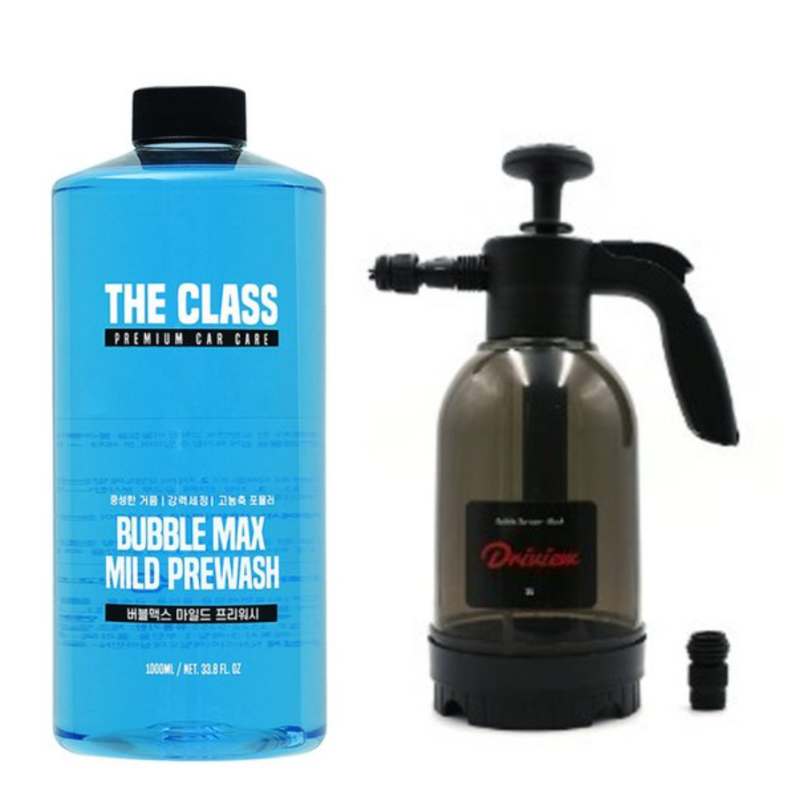 더클래스 버블맥스 마일드 프리워시 1L + 프리미엄 블랙 압축문무기 19,850원
