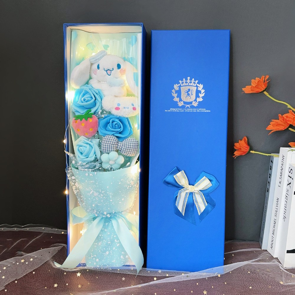 리뉴마켓 꽃다발 캐릭터 박스 조화 축하 선물 44,800원