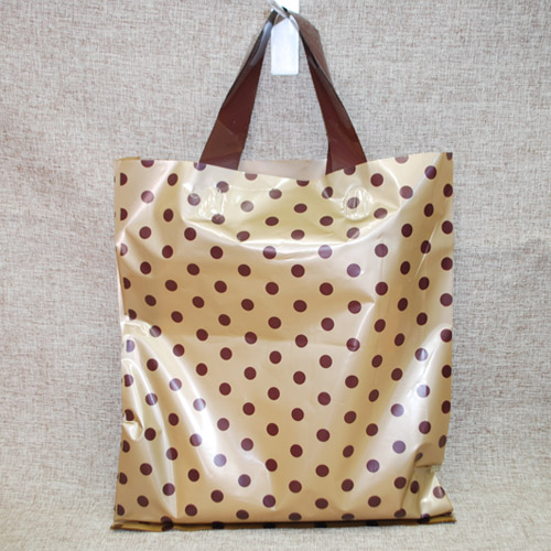 비닐쇼핑백 루프쇼핑백 골드땡땡, 50PAGE 14,000원