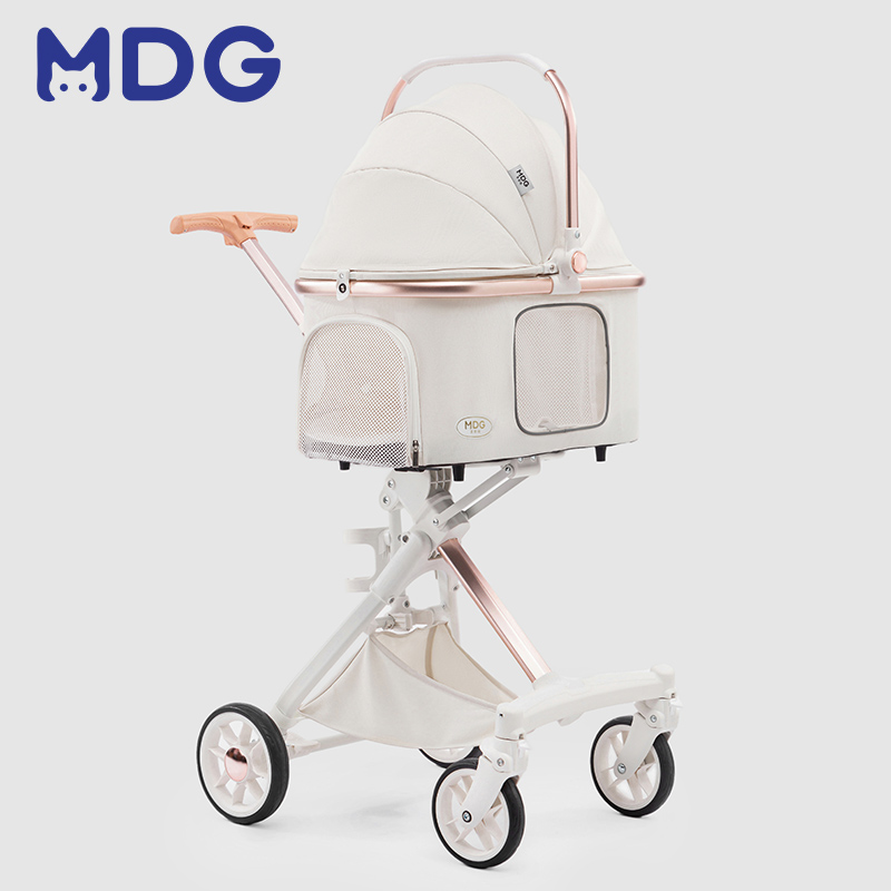 MDG 패션 반려동물 유모차 초경량 접이식 분리형 캐리어 128,000원