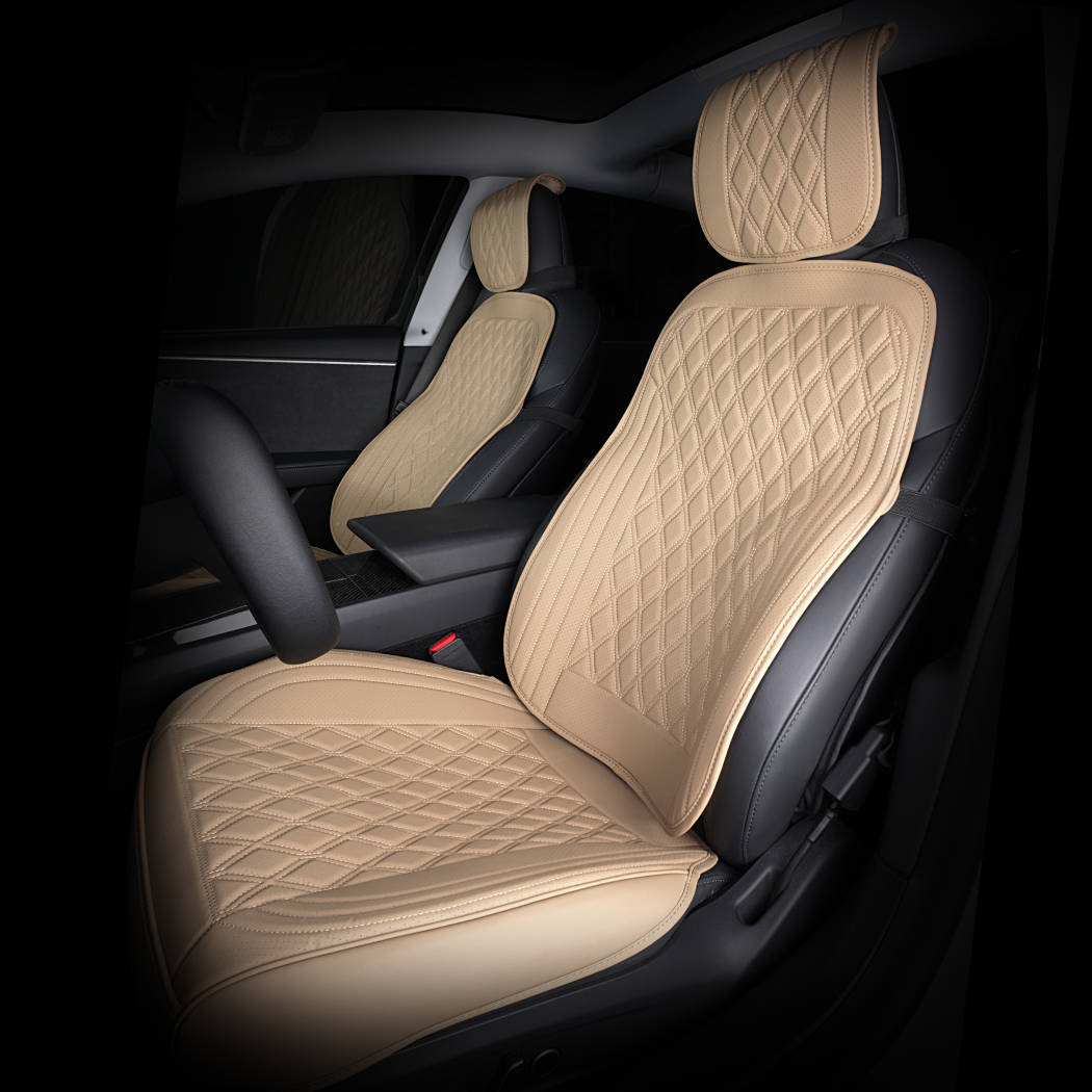 메이튼 차량용 시트커버 일체형 앞좌석 풀세트, 올리브브라운, 1세트 35,300원