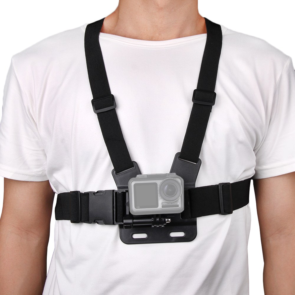 오토케 액션캠 체스트 마운트 핸즈프리 1인칭 촬영 가슴 거치대 고프로 오즈모 Insta360, 1개 11,000원