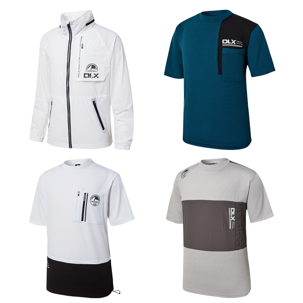 [트레스패스] 남성 여름 쿨링 아웃도어 4종세트 (바람막이/티셔츠) 59,000원