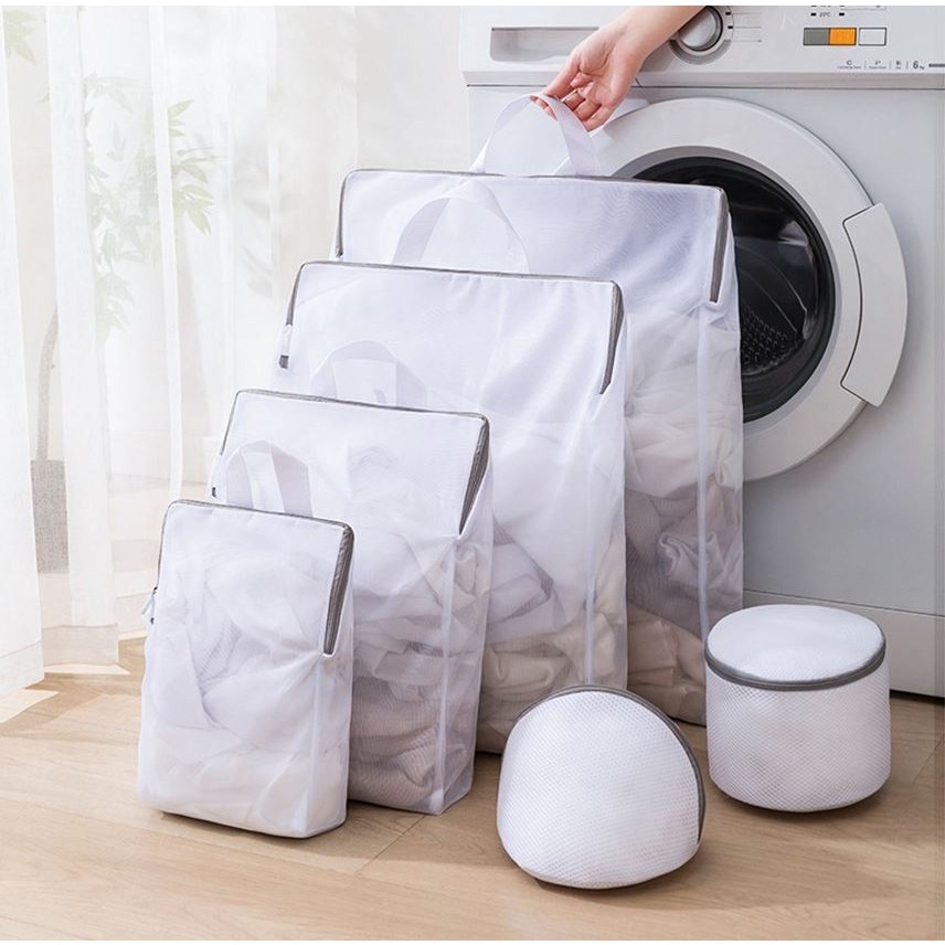 메쉬 히든지퍼 무형광 손잡이 세탁망 세트 26,200원