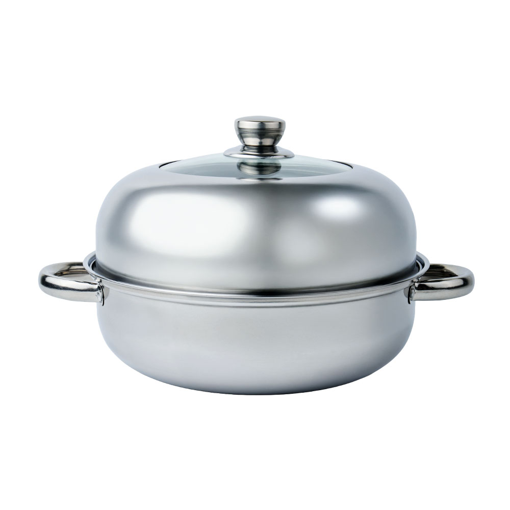 파르셀 IH 인덕션 전골냄비 찜냄비 찜기 찜솥 돔형, 1개, 28cm 19,800원