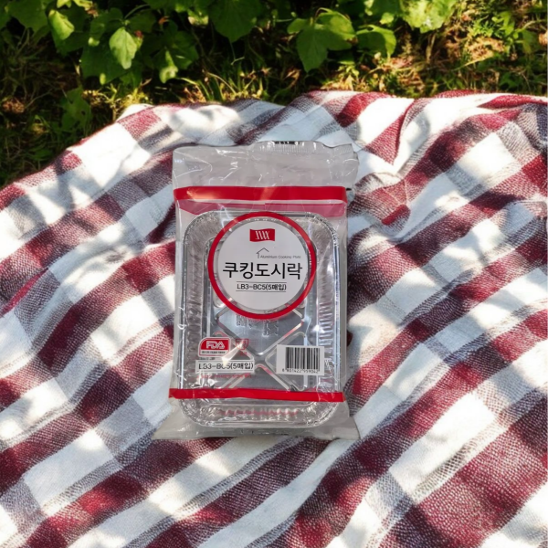 삼아삭스 쿠킹도시락 5p 50개 1박스 알루미늄 은박 일회용 피크닉 소풍 파티 95,000원