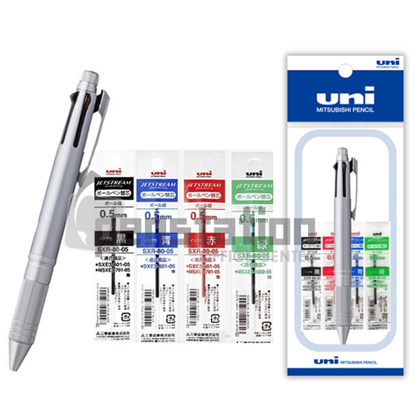 유니 제트스트림 4+1 메탈 멀티펜 리필 세트 23,900원