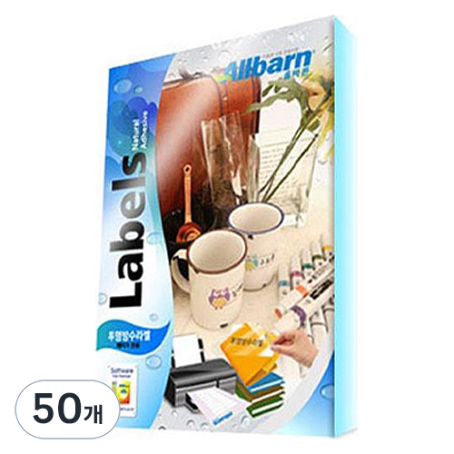 올바른라벨 레이저용 투명방수 라벨지 3X4 23,600원