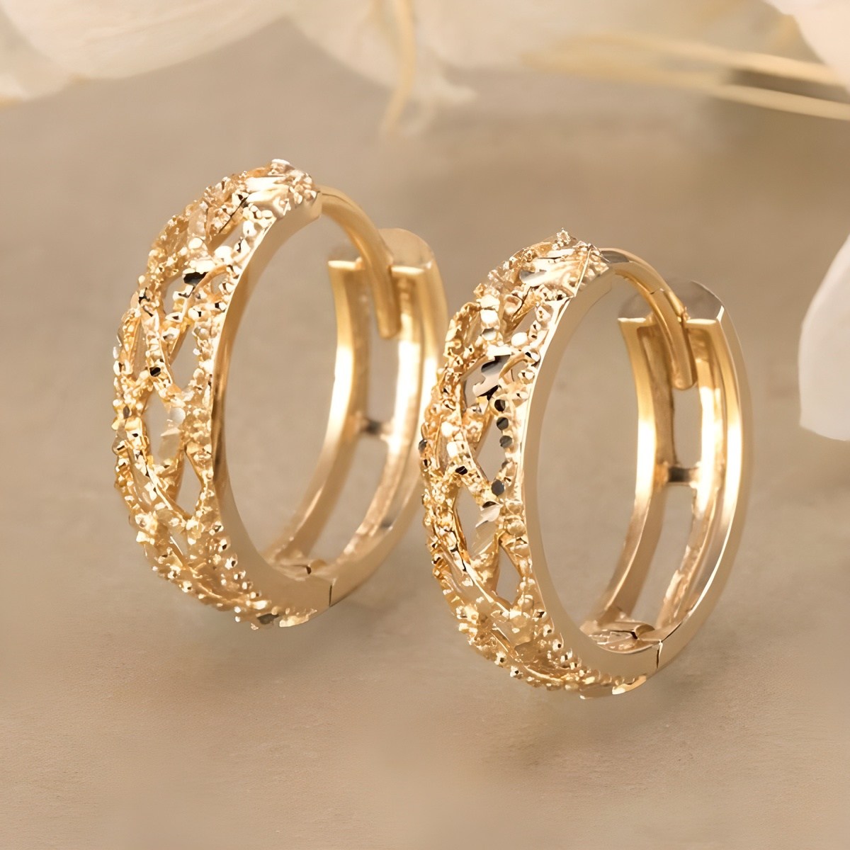 골드앤 여성용 18K 샌드리아 귀걸이 693,000원