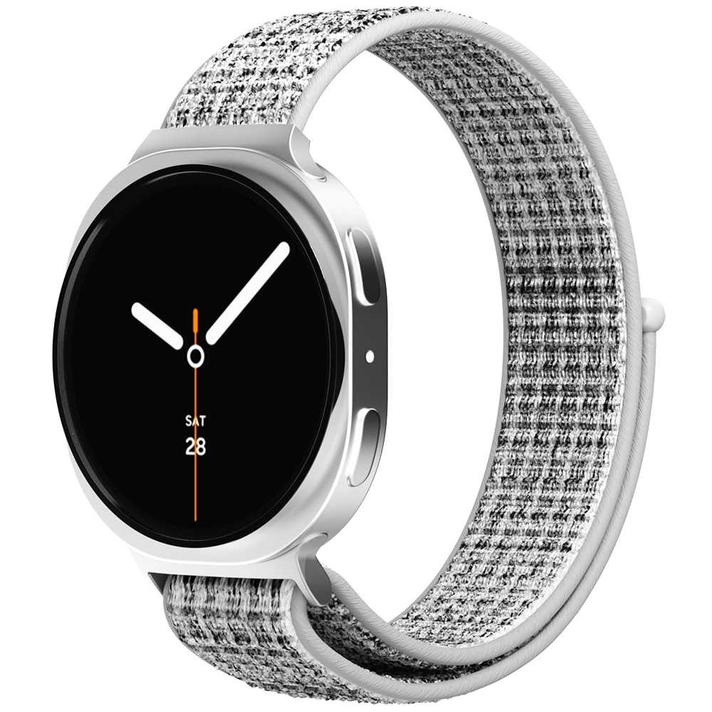 신지모루 갤럭시워치 호환 경량 스포츠 밴드 스트랩, 화이트그레이, 1개 8,900원