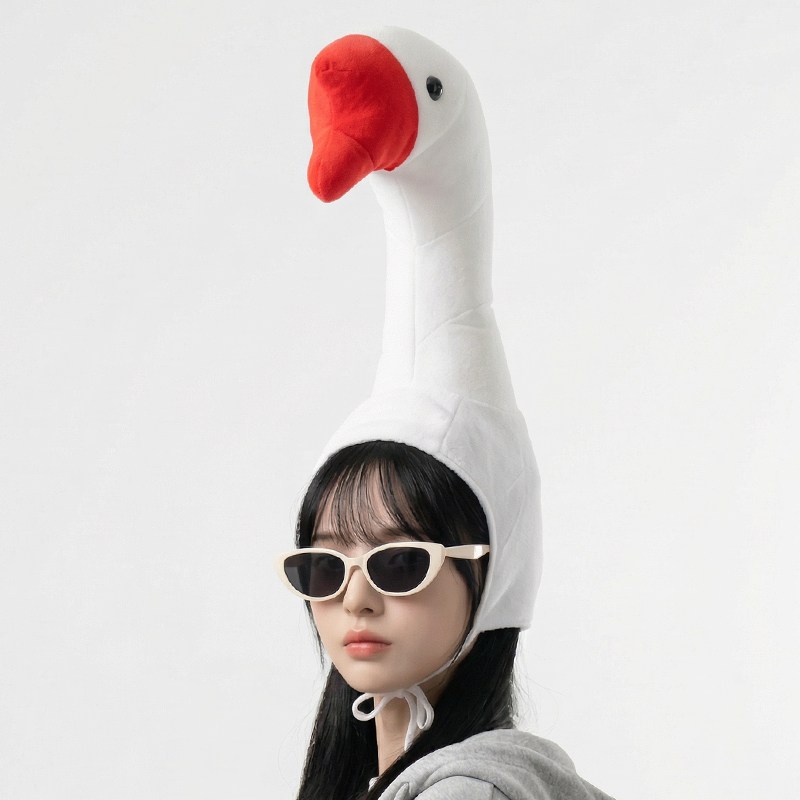 말랑마쥬 킹받는 우정 파티모자 할로윈 인생네컷 소품, 1개, 거위 14,640원