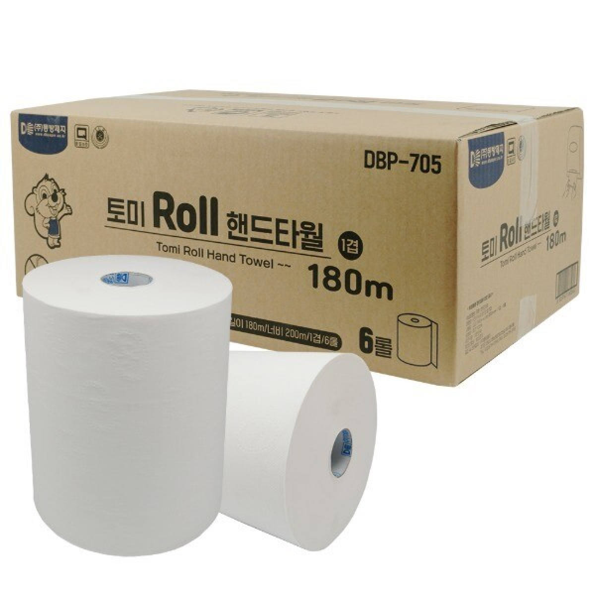 동방제지 롤 페이퍼타올 핸드타올 종이 타월 1겹 67,400원