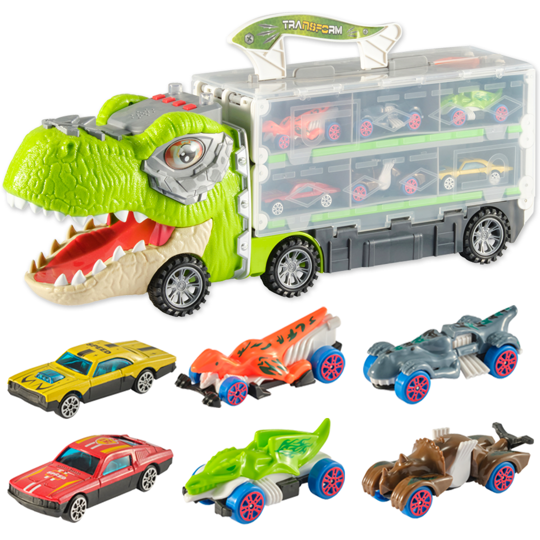 레디앤조이 펼쳐지는 2세대 공룡 트럭 미니자동차 장난감, 1세트, 혼합색상 34,880원