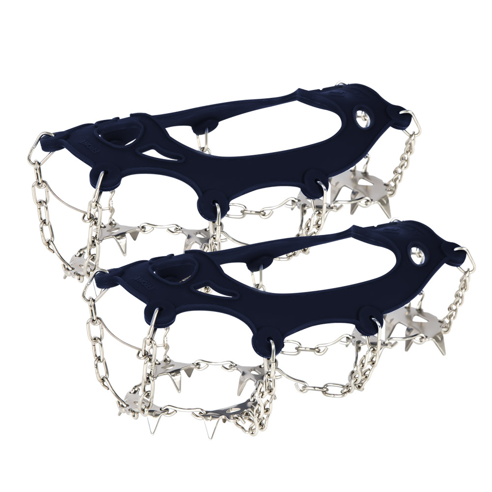 카르닉 아이젠 등산 체인 휴대용 미끄럼방지, 19P아이젠 다크네이비(+보관파우치) 29,900원