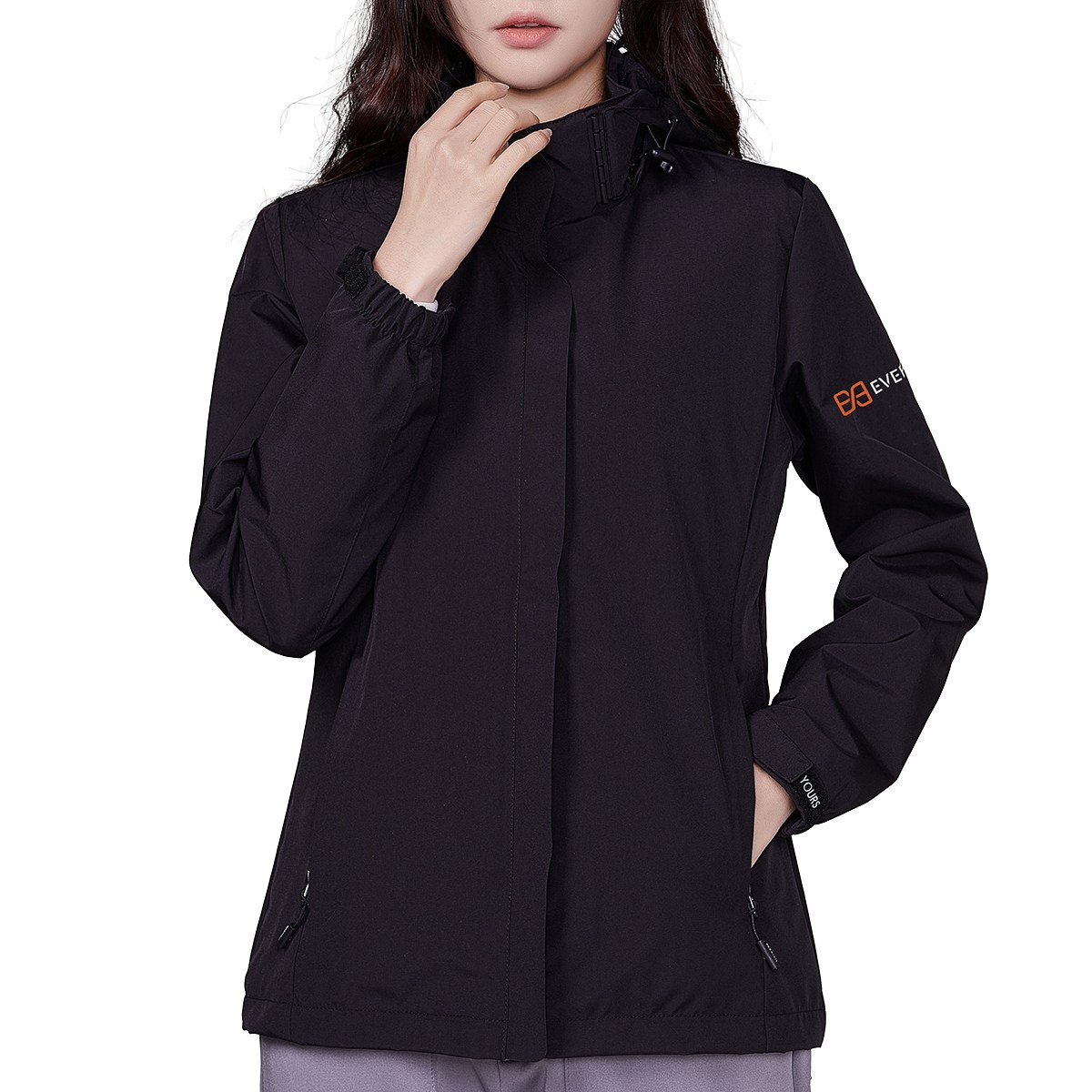 에버유어스 바람막이 여성 방수자켓 후드 탈부착 아우터 점퍼 29,100원