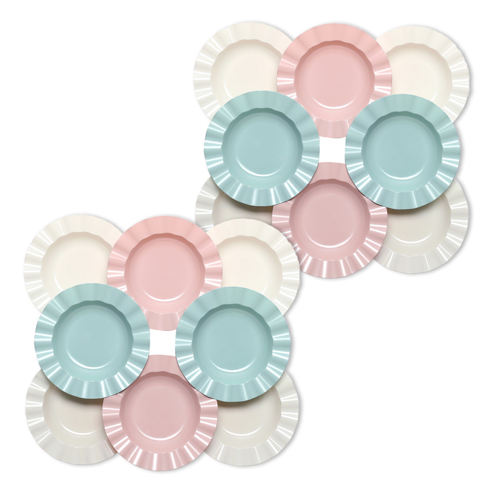 다회용 러블리 파스타접시 23cm 8p 세트 13,800원