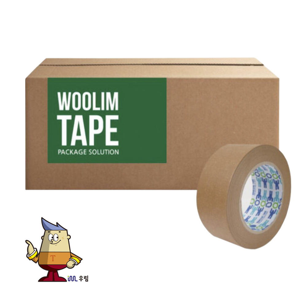 우림 크라프트테이프 50M 50개 종이박스테이프 K3 73,810원