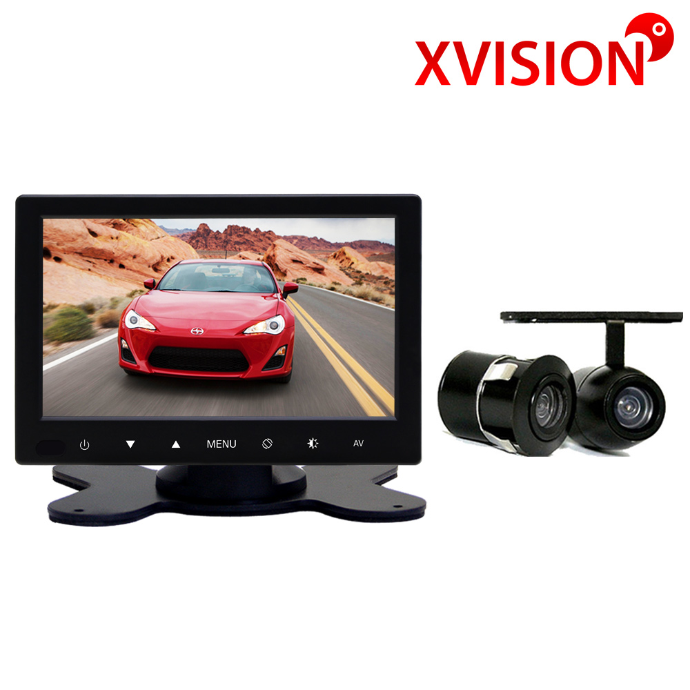 엑스비전 7 거치형 모니터+매립부착 후방카메라 세트(S600), 701X+S600 93,800원