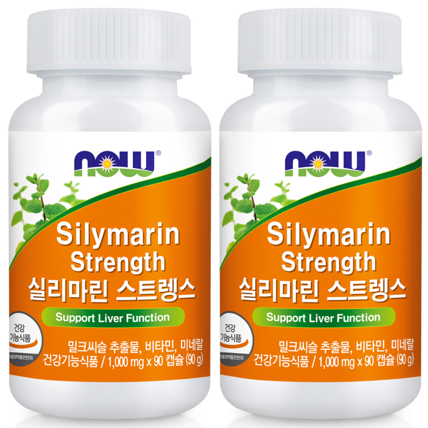 나우푸드 실리마린 스트렝스, 90정, 2개 49,050원
