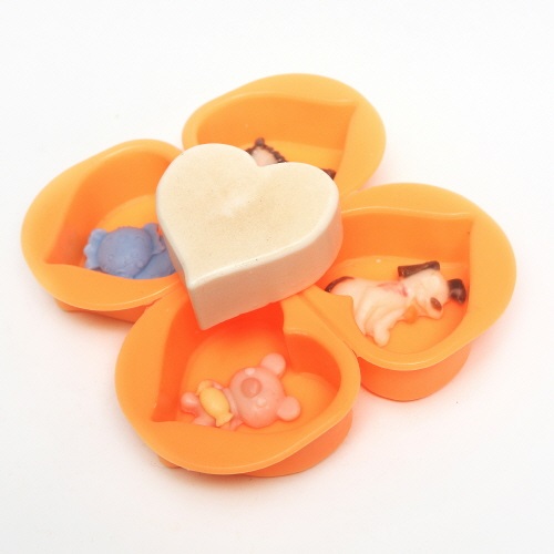 실리콘몰드 - 민무늬하트 (1구, 4구), 1구 2,100원