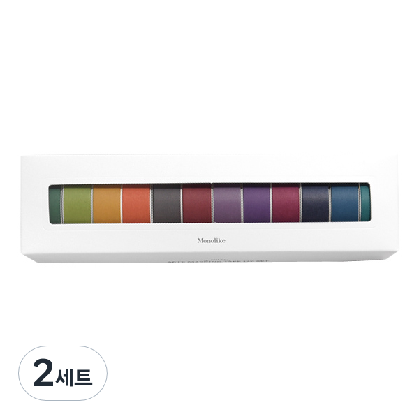 모노라이크 아르떼 마스킹테이프 Deep solid 12종 세트 43,170원