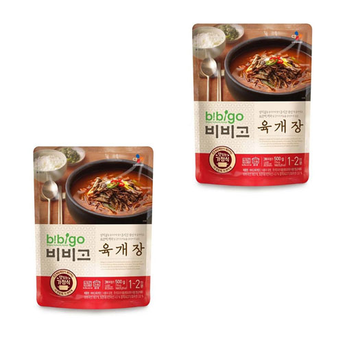 비비고 육개장, 500g, 2개 9,910원