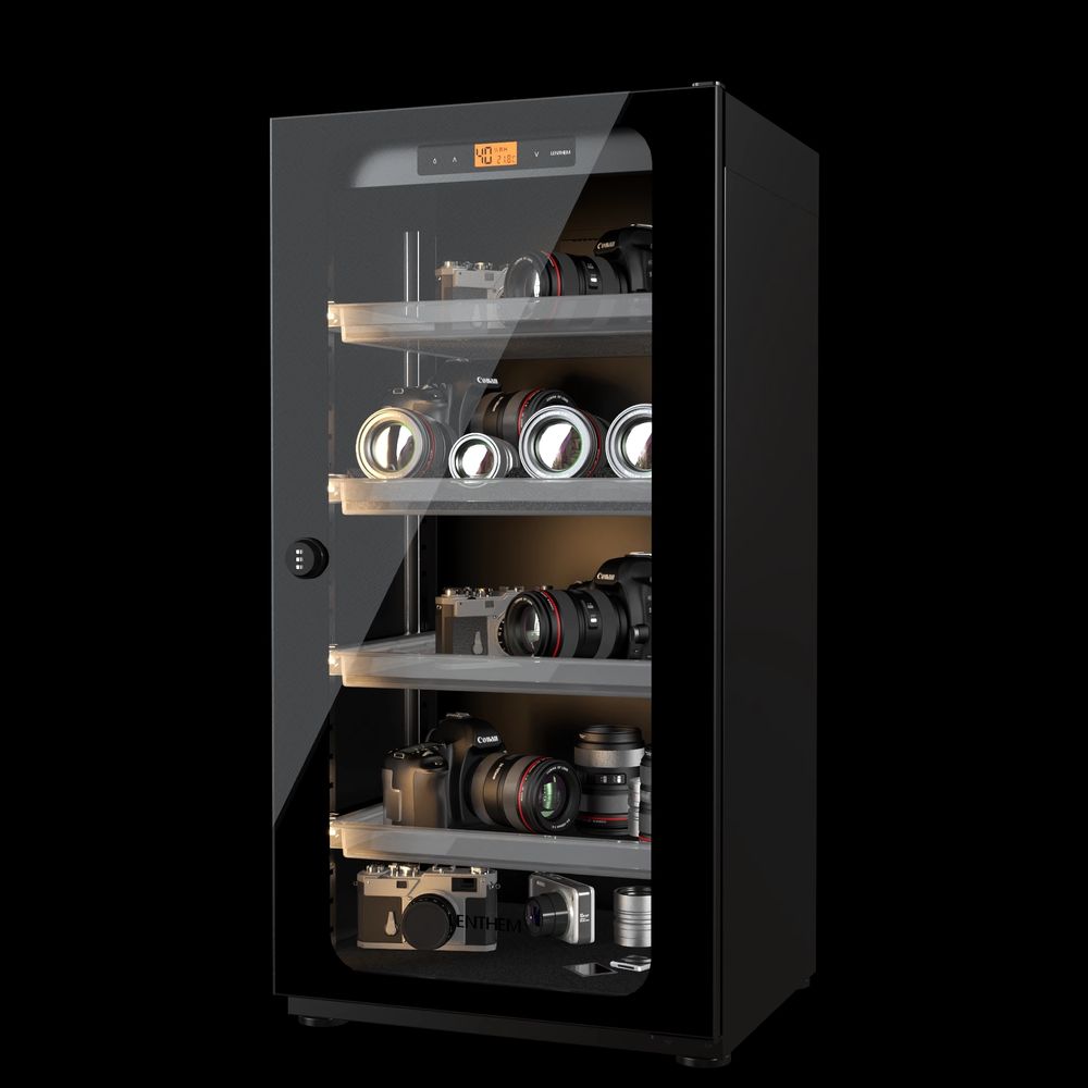 카메라냉장고 전자 방습함 마이크 카메라 제습함, G. 블랙 108L 296,740원