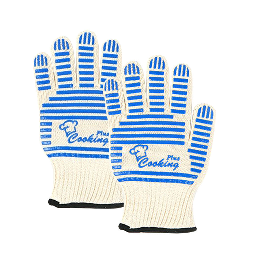 내열 안전장갑 S사이즈 2p 양쪽 방열장갑 홈베이킹 오븐 장갑 쿠킹플러스, 1개, 파란 줄무늬 8,000원