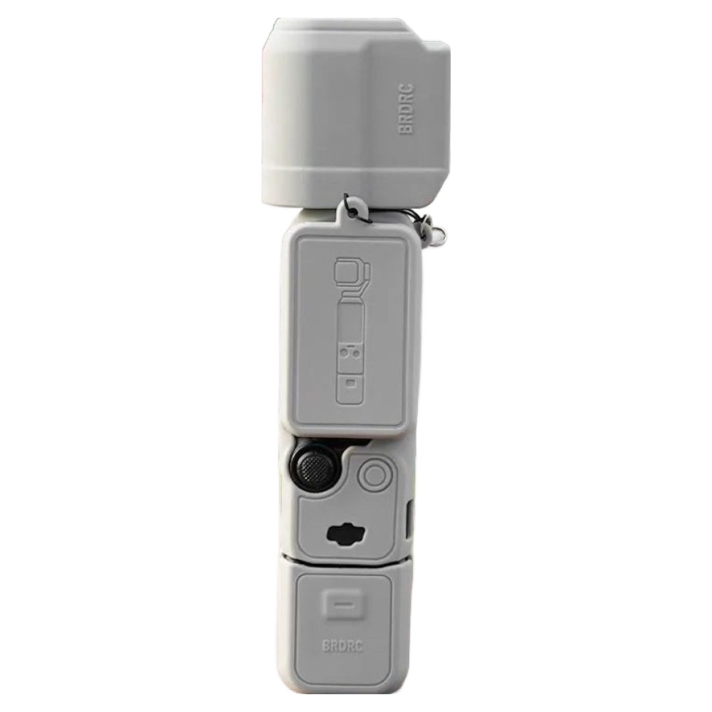 BRDRC 탑피아 고급 소프트 실리콘 케이스 5종 세트 DJI OSMO Pocket3, 1세트, 그레이 10,570원