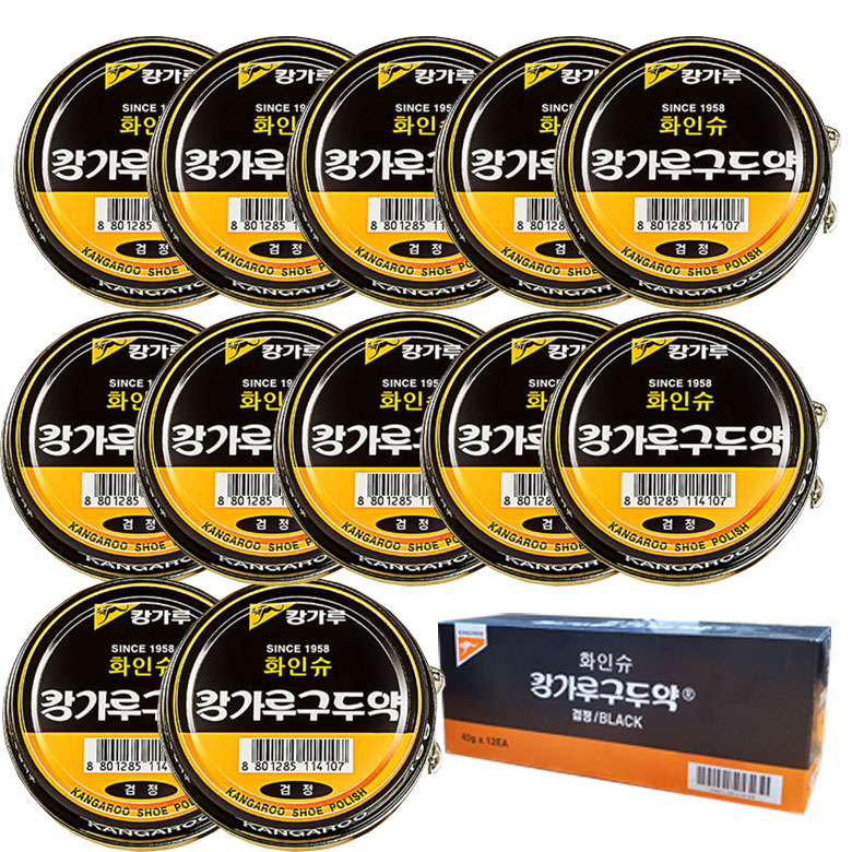 화인슈 캉가루구두약 구두광택제,구두코팅제(검정) 55,190원