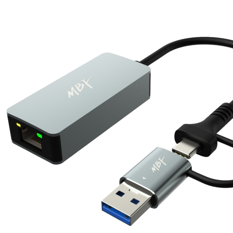 엠비에프 2.5G USB3.0 & C타입 2in1 랜카드, 1개, MBF-UCLAN25G 19,400원