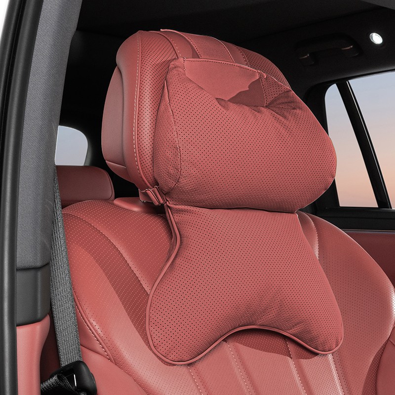 차량용 목쿠션 허리쿠션 프리미엄 요트 가죽 클라우드 솜 메모리폼 숨쉬는 타공 원단 목 보호 쿠션 사계절 공용 통기성 타공 자동차 시트 등받이 쿠션 18,900원
