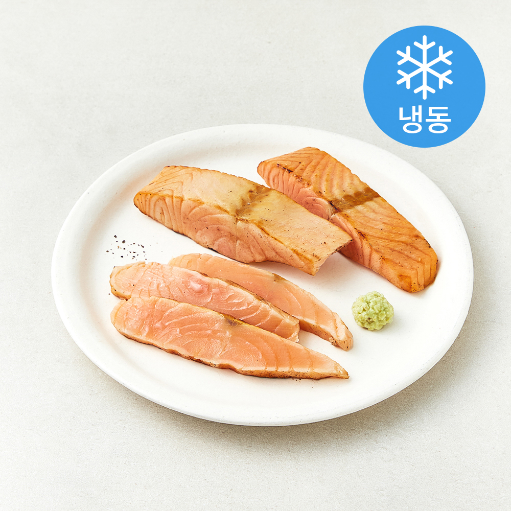 [로켓프레시] 고래미 연어타다끼 (냉동), 1kg, 1개 36,000원