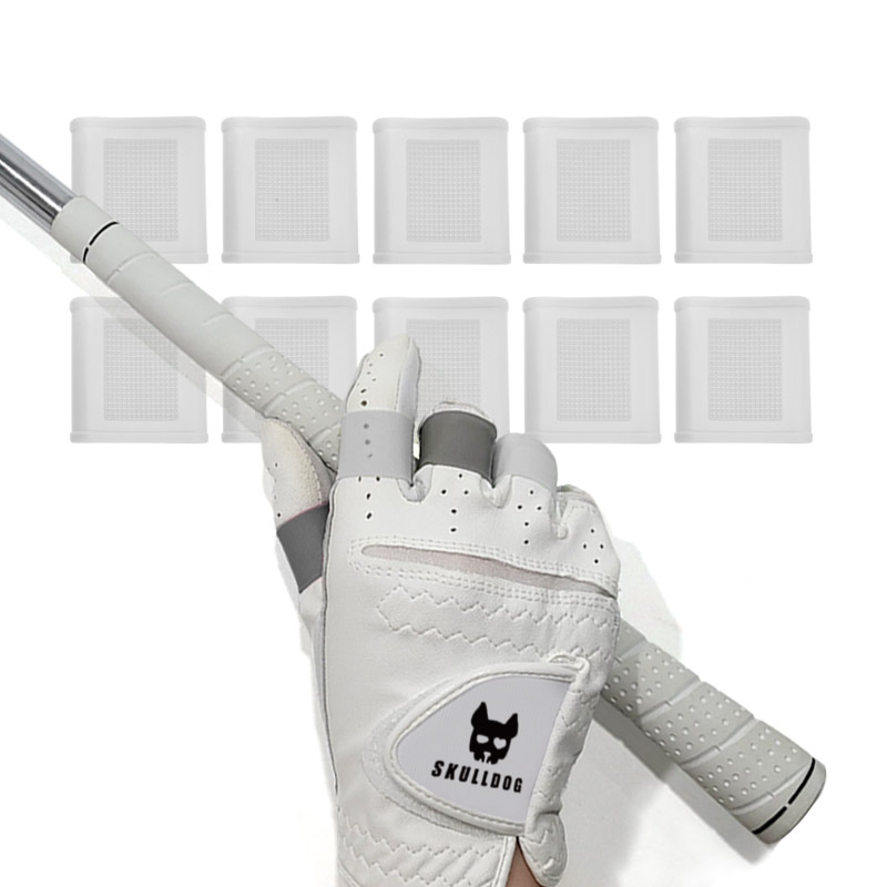 골프 손가락밴드 10개세트 실리콘 골프골무 미끄럼방지 굳은살 물집 핑거밴드, 10개, 투명 3,300원