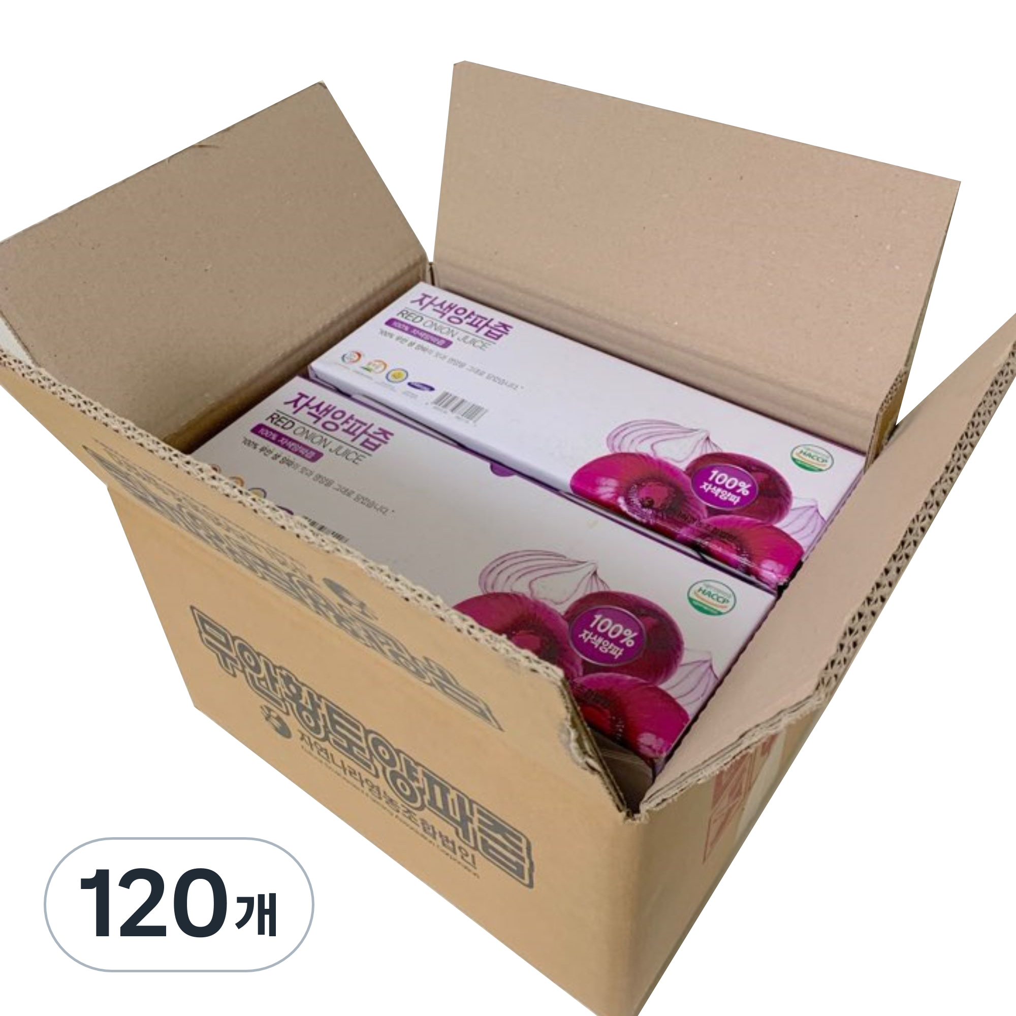 자연나라영농조합법인 무안황토 자색 양파즙, 100ml, 120개 44,990원